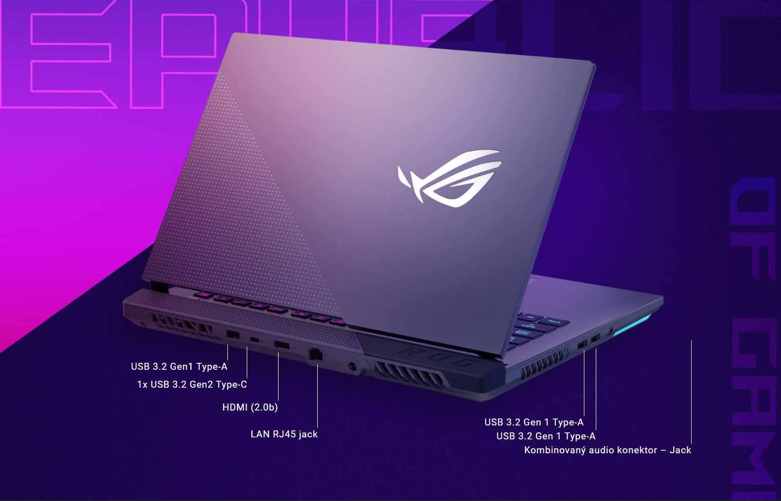 ASUS ROG Strix G15 G513QM Original Black